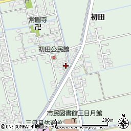 佐賀県小城市初田1861周辺の地図