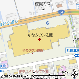 ダイソーゆめタウン佐賀店周辺の地図