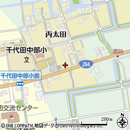 佐賀県神埼市丙太田920周辺の地図