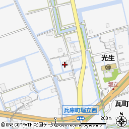 佐賀県佐賀市兵庫町瓦町331周辺の地図