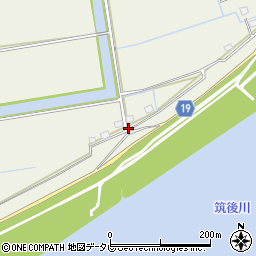 佐賀県三養基郡みやき町坂口3594周辺の地図