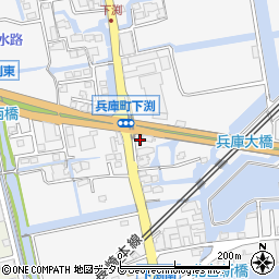 佐賀県佐賀市兵庫町渕1534周辺の地図