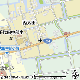 佐賀県神埼市丙太田976周辺の地図