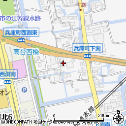 株式会社エネサンス九州佐賀事業所周辺の地図