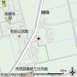佐賀県小城市初田2033周辺の地図