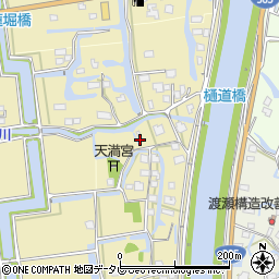 佐賀県神埼市千代田町詫田345-1周辺の地図