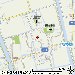 佐賀県三養基郡みやき町東津1336周辺の地図