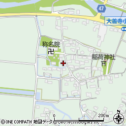 福岡県久留米市大善寺町藤吉717周辺の地図