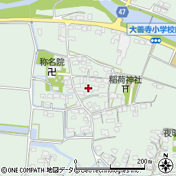 福岡県久留米市大善寺町藤吉751周辺の地図