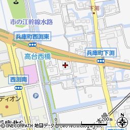 佐賀県佐賀市兵庫町渕1563周辺の地図