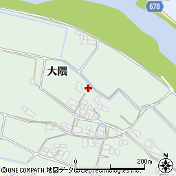 大分県玖珠郡玖珠町大隈612周辺の地図