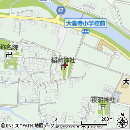 福岡県久留米市大善寺町藤吉810周辺の地図