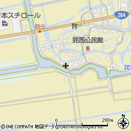 佐賀県神埼市千代田町詫田1581周辺の地図