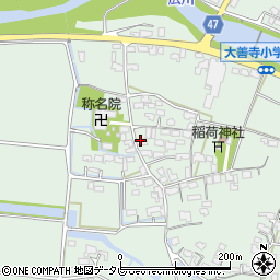 福岡県久留米市大善寺町藤吉742周辺の地図
