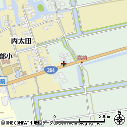 佐賀県神埼市丙太田986周辺の地図