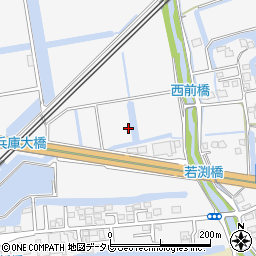 佐賀県佐賀市兵庫町渕周辺の地図