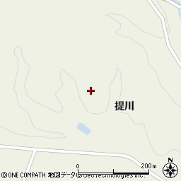 佐賀県伊万里市松浦町提川村分周辺の地図