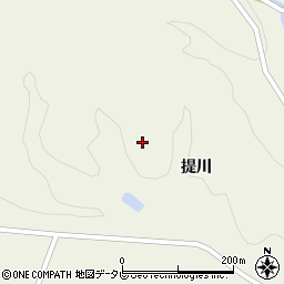 佐賀県伊万里市松浦町（提川村分）周辺の地図