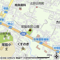 塚脇街区公園周辺の地図