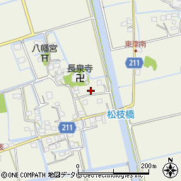 佐賀県三養基郡みやき町東津1359周辺の地図
