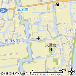 佐賀県神埼市千代田町詫田226周辺の地図