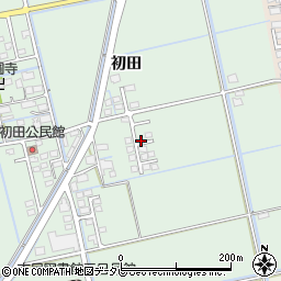 佐賀県小城市初田1807周辺の地図