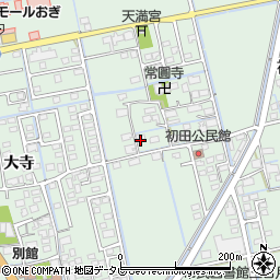 佐賀県小城市初田1964周辺の地図