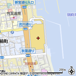 ソフトバンクゆめタウン別府周辺の地図