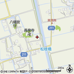 佐賀県三養基郡みやき町東津1364周辺の地図