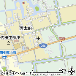 佐賀県神埼市丙太田994周辺の地図