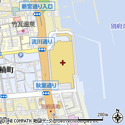 大分県別府市楠町392-6周辺の地図