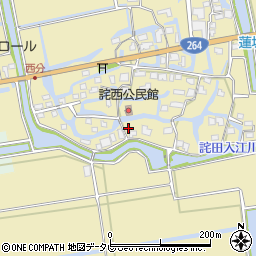 佐賀県神埼市千代田町詫田1584周辺の地図