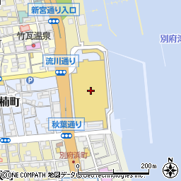リンガーハットゆめタウン別府店周辺の地図