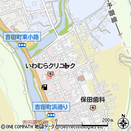 愛媛県宇和島市吉田町本町18周辺の地図