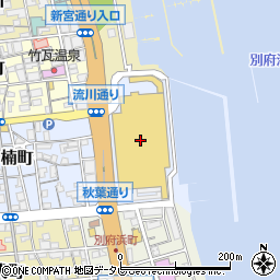 ワンラブ　ゆめタウン別府店周辺の地図