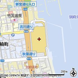ゆめタウン別府周辺の地図