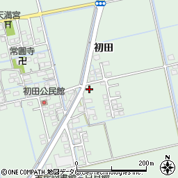 佐賀県小城市初田2039周辺の地図