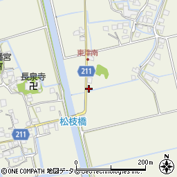 佐賀県三養基郡みやき町東津2056周辺の地図