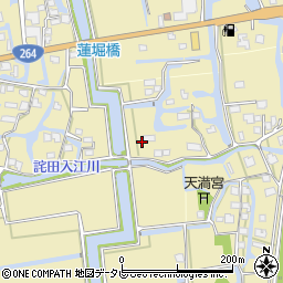 佐賀県神埼市千代田町詫田227-2周辺の地図