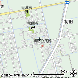 佐賀県小城市初田1990周辺の地図