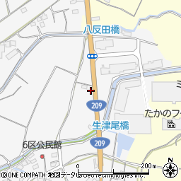 福岡県久留米市荒木町荒木371周辺の地図