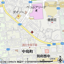 田中鍼灸院ビル周辺の地図