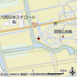 佐賀県神埼市千代田町詫田1575周辺の地図