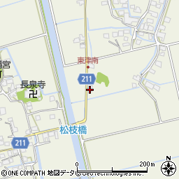 佐賀県三養基郡みやき町東津1114周辺の地図
