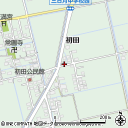 佐賀県小城市初田2055周辺の地図