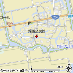 佐賀県神埼市千代田町詫田1642周辺の地図