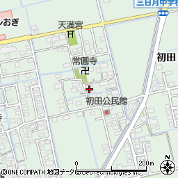 佐賀県小城市初田1993周辺の地図