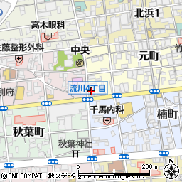 西日本シティ銀行別府支店周辺の地図