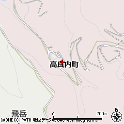 福岡県久留米市高良内町2231周辺の地図