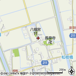 佐賀県三養基郡みやき町東津1309周辺の地図